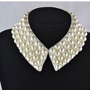 Pearl Necklace Collar